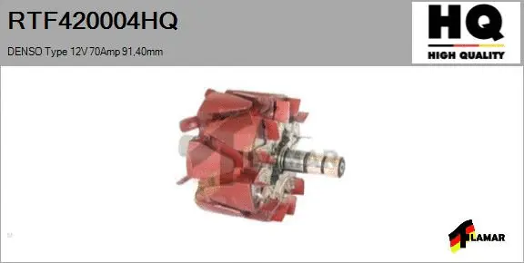 Rotor, alternator (RTF420004HQ)