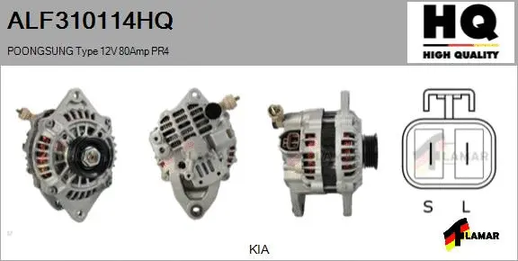 Alternator (ALF310114HQ)