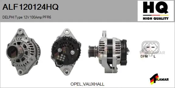 Alternator (ALF120124HQ)
