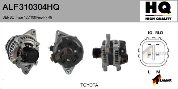 Alternator (ALF310304HQ)