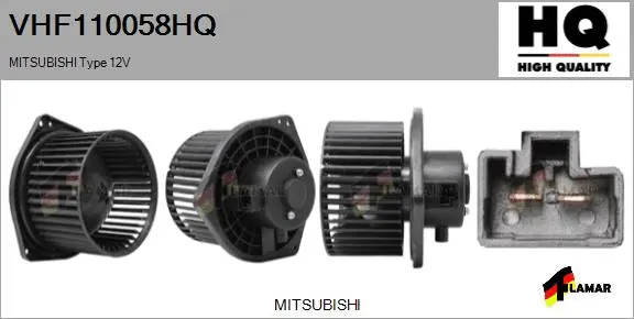 Interior Blower (VHF110058HQ)