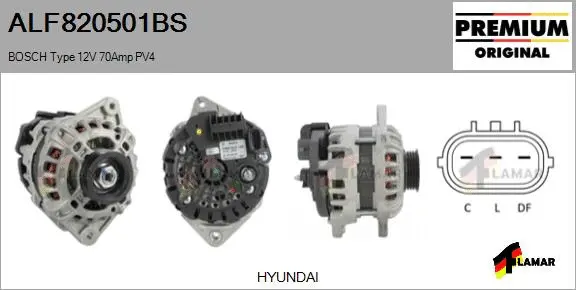 Alternator (ALF820501BS)