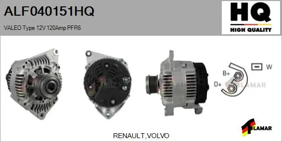 Alternator (ALF040151HQ)