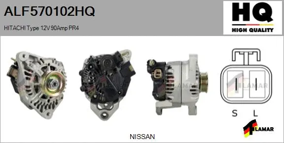 Alternator (ALF570102HQ)