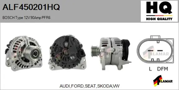 Alternator (ALF450201HQ)