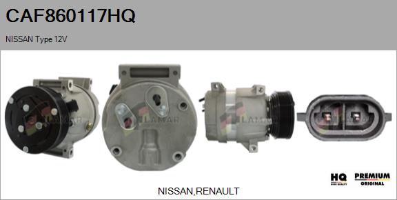 Compressor, air conditioning (CAF860117HQ)