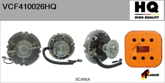 Clutch, radiator fan (VCF410026HQ)