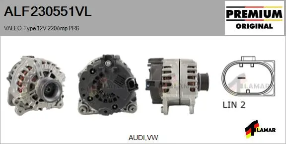 Alternator (ALF230551VL)