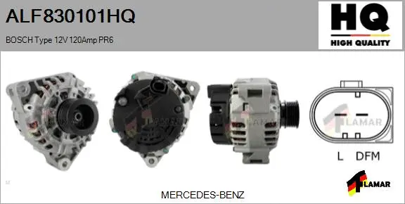 Alternator (ALF830101HQ)