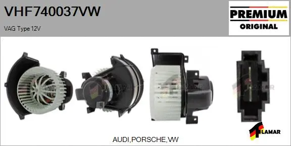 Interior Blower (VHF740037VW)