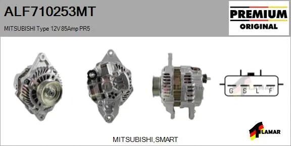 Alternator (ALF710253MT)