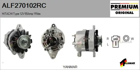Alternator (ALF270102RC)