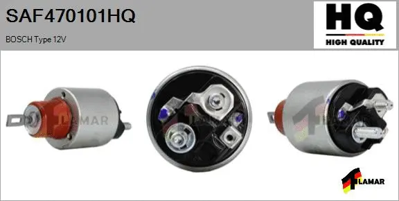 Solenoid Switch, starter (SAF470101HQ)