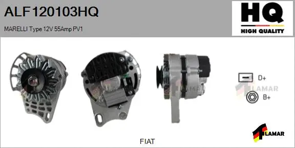 Alternator (ALF120103HQ)
