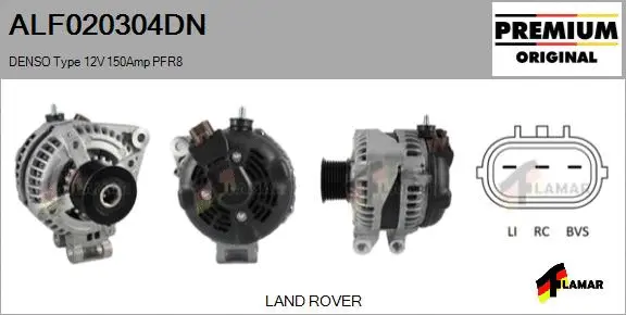 Alternator (ALF020304DN)