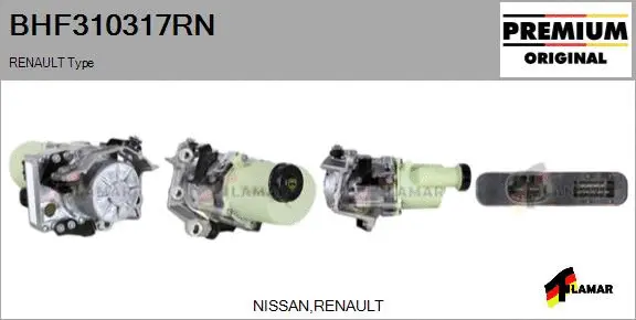 Hydraulic Pump, steering (BHF310317RN)