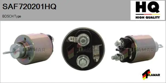 Solenoid Switch, starter (SAF720201HQ)