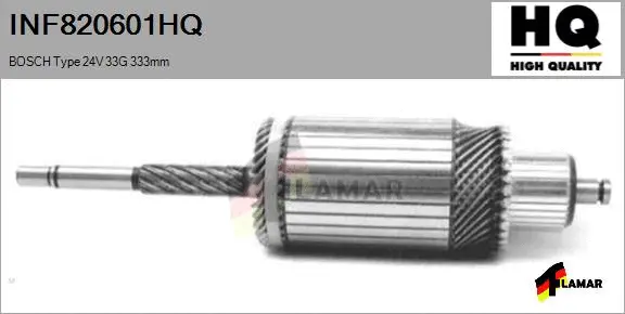 Armature, starter (INF820601HQ)