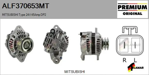 Alternator (ALF370653MT)