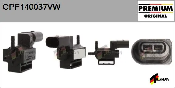 Pressure Converter, exhaust control (CPF140037VW)