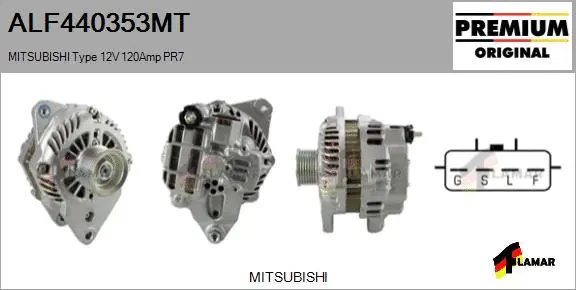 Alternator (ALF440353MT)