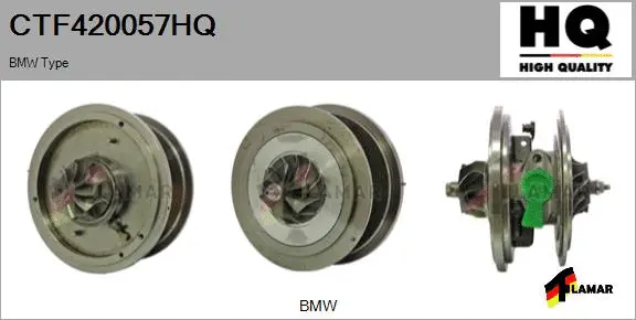 Core assembly, turbocharger (CTF420057HQ)