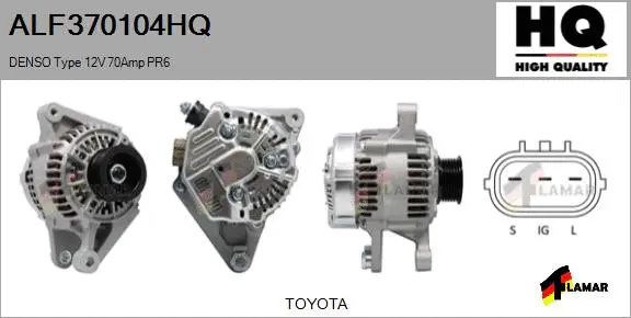 Alternator (ALF370104HQ)