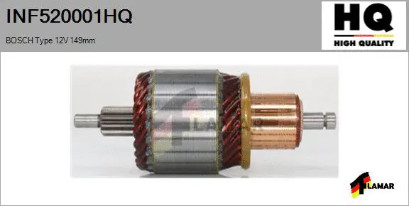 Armature, starter (INF520001HQ)