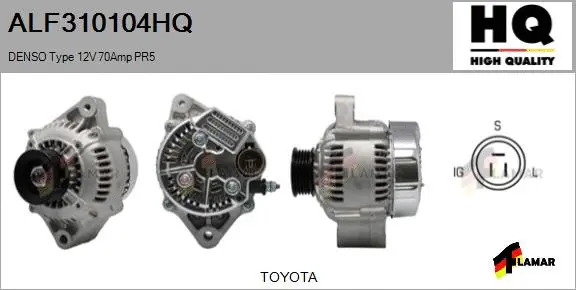 Alternator (ALF310104HQ)