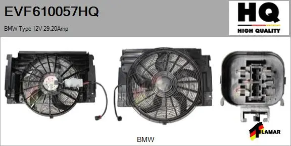 Electric Motor, radiator fan (EVF610057HQ)