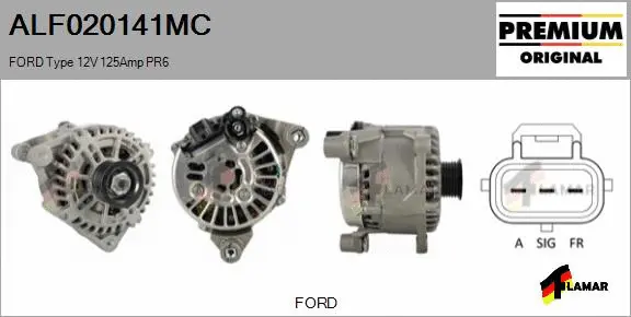 Alternator (ALF020141MC)