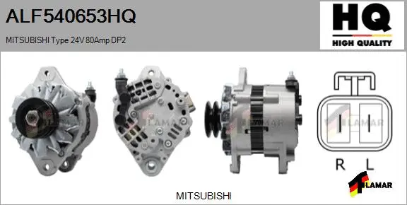 Alternator (ALF540653HQ)