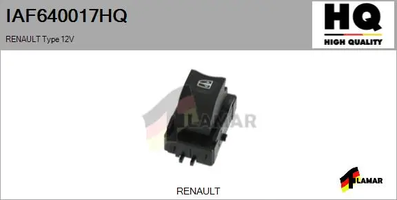 Switch, window regulator (IAF640017HQ)