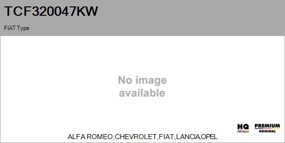 Charger, charging (supercharged/turbocharged) (TCF320047KW)