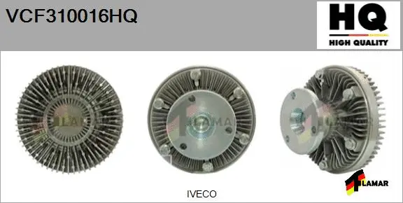 Clutch, radiator fan (VCF310016HQ)