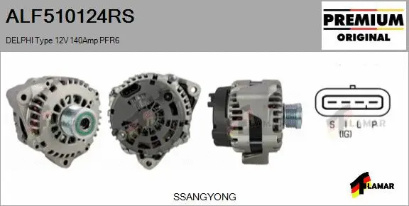 Alternator (ALF510124RS)