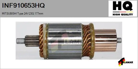 Armature, starter (INF910653HQ)