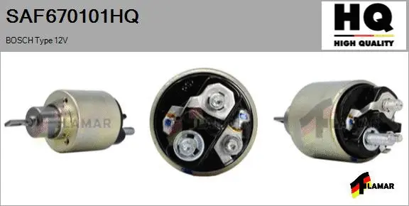 Solenoid Switch, starter (SAF670101HQ)