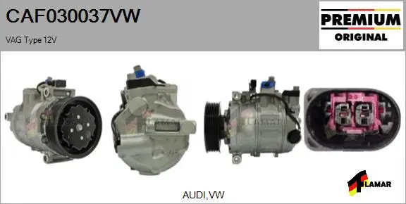 Compressor, air conditioning (CAF030037VW)