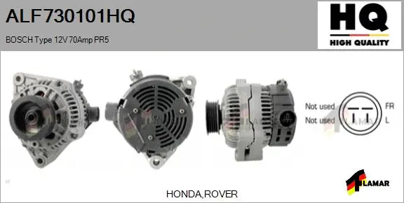Alternator (ALF730101HQ)