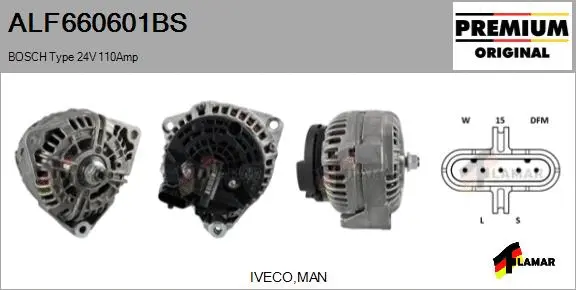 Alternator (ALF660601BS)