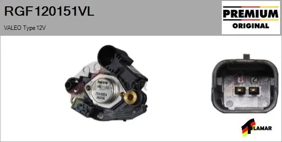 Alternator Regulator (RGF120151VL)
