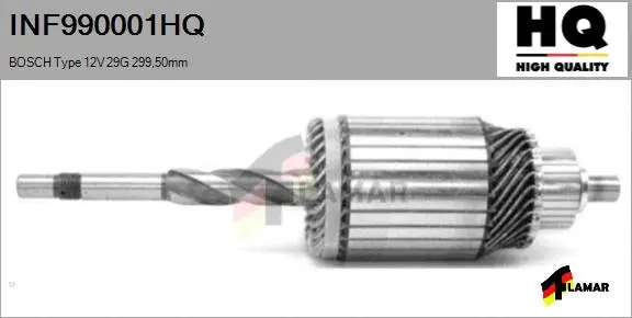 Armature, starter (INF990001HQ)