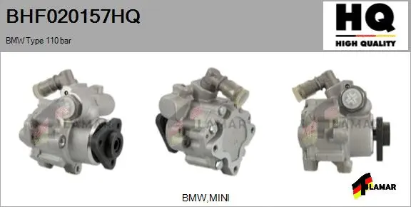 Hydraulic Pump, steering (BHF020157HQ)