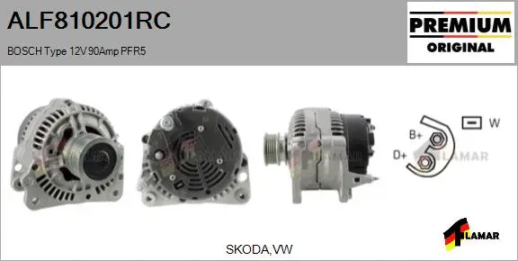 Alternator (ALF810201RC)