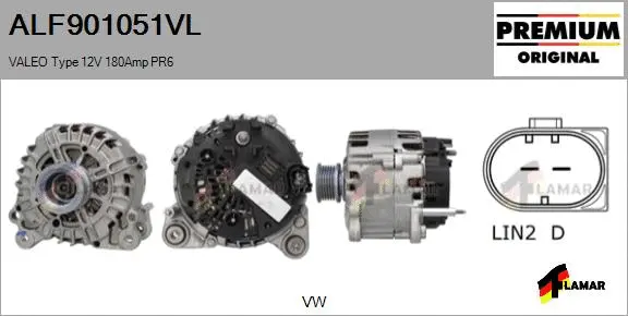 Alternator (ALF901051VL)