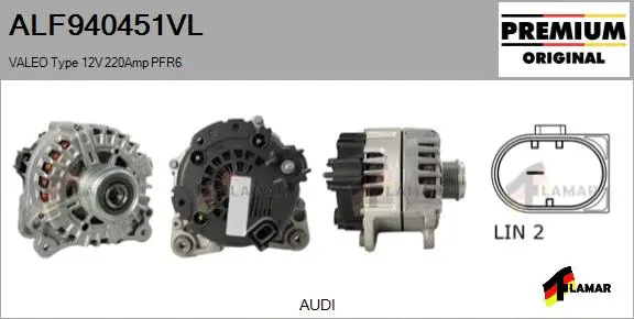 Alternator (ALF940451VL)