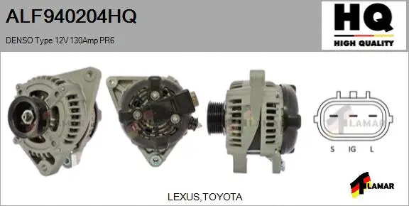 Alternator (ALF940204HQ)