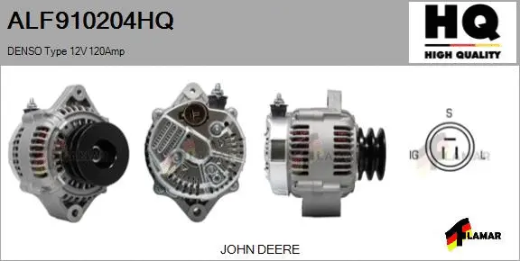 Alternator (ALF910204HQ)