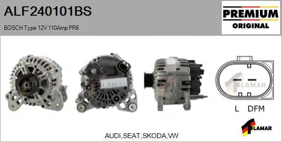 Alternator (ALF240101BS)